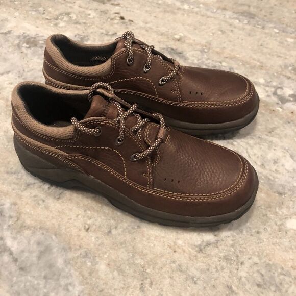 DUNHAM SHOES, Oxford, Brown Sz: 7 - Picture 1 of 7